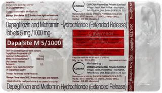 Dapabite M 5/1000 Tablet 10